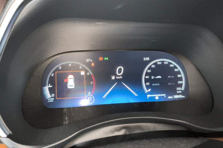 Used Toyota Highlander 2022 380T Four-Wheel Drive Ultimate 7-Seater Instrument Cluster