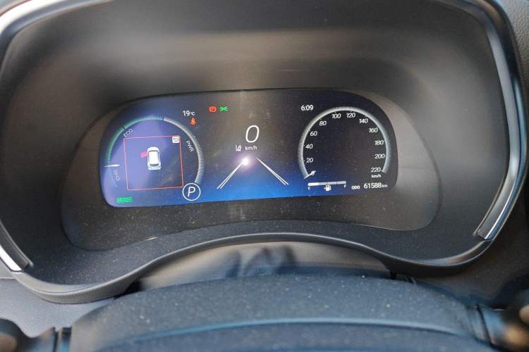 Used Toyota Highlander 2022 Dual-Engine 2.5L Four-Wheel Drive Supreme Edition 7-Seater Instrument Cluster