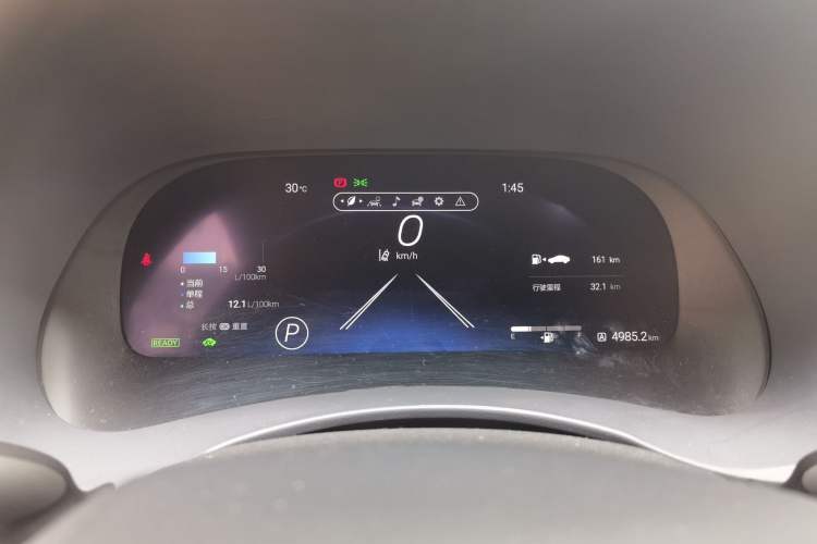 Used Toyota Highlander 2022 Dual-Engine 2.5L Four-Wheel Drive Prestige Version 7 Seats Instrument Cluster
