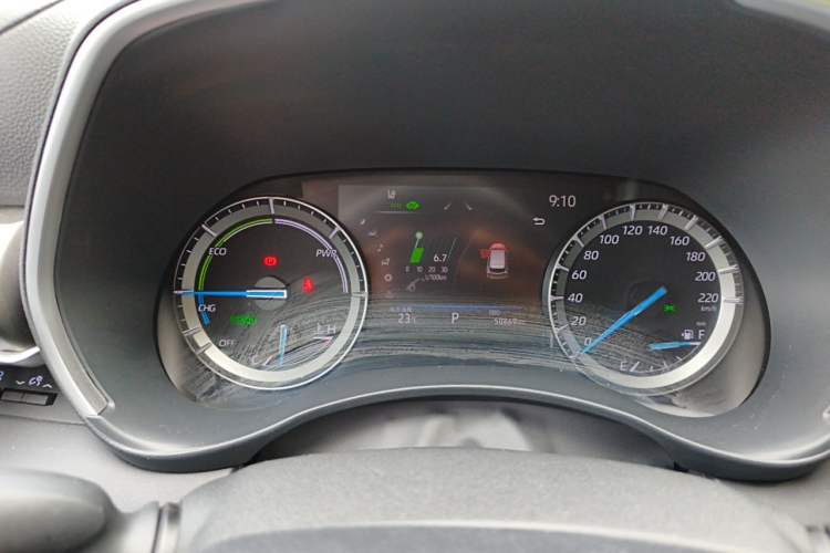 Used Toyota Highlander 2022 Dual-Engine 2.5L Four-Wheel Drive Supreme Edition 7-Seater Instrument Cluster