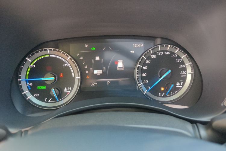 Used Toyota Highlander 2022 Dual-Engine 2.5L Two-Wheel Drive Prestige Edition 7-Seater Instrument Cluster