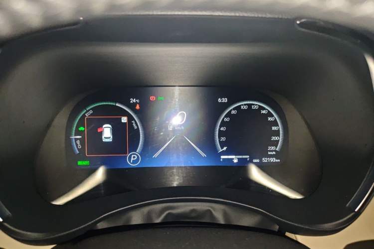 Used Toyota Highlander 2022 Dual-Engine 2.5L Four-Wheel Drive Supreme Edition 7-Seater Instrument Cluster
