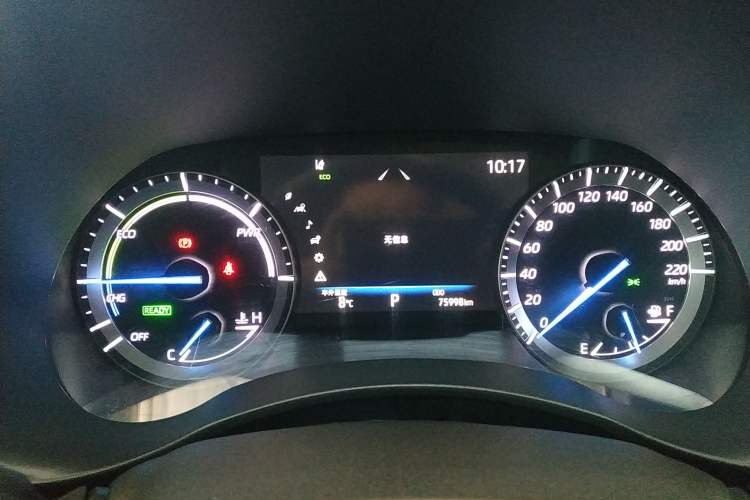 Used Toyota Highlander 2022 Dual-Engine 2.5L Four-Wheel Drive Prestige Version 7 Seats Instrument Cluster