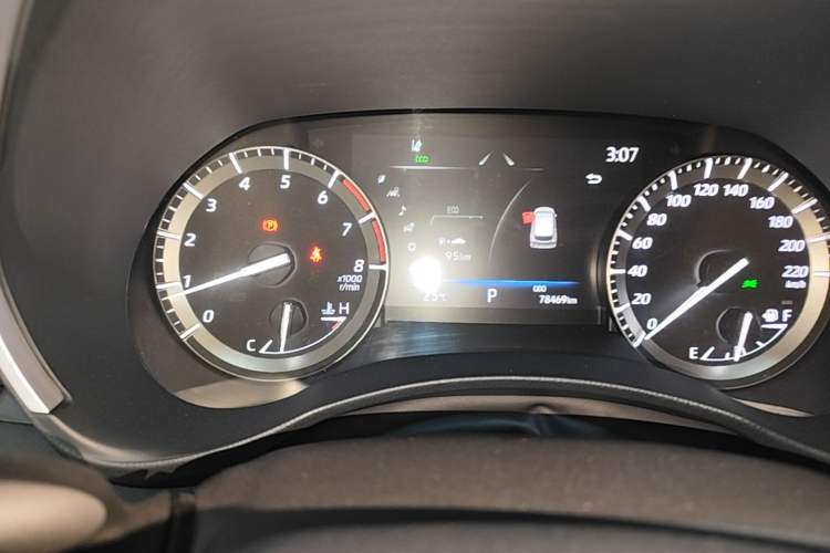 Used Toyota Highlander 2022 380T Four-Wheel Drive Prestige Edition 7-Seater Instrument Cluster