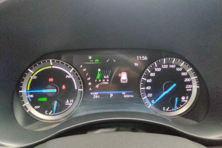 Used Toyota Highlander 2022 Dual-Engine 2.5L Four-Wheel Drive Prestige Version 7 Seats Instrument Cluster