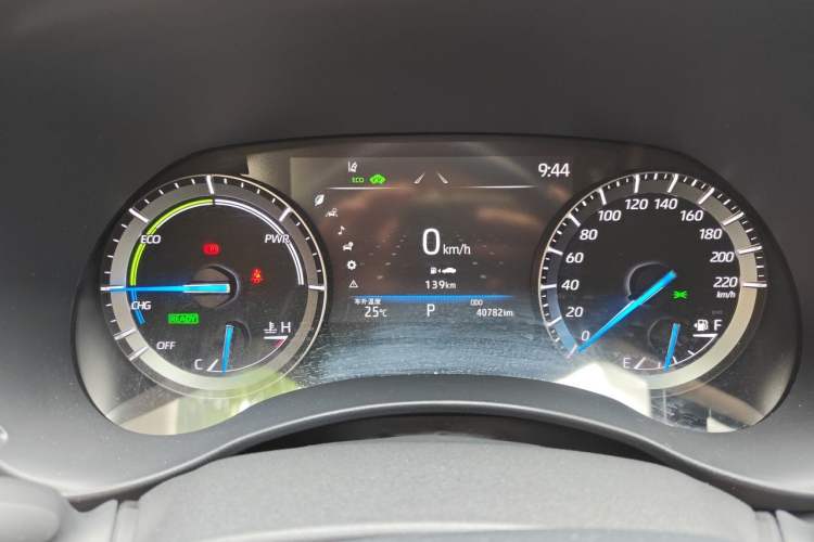 Used Toyota Highlander 2022 Dual-Engine 2.5L Four-Wheel Drive Prestige Version 7 Seats Instrument Cluster