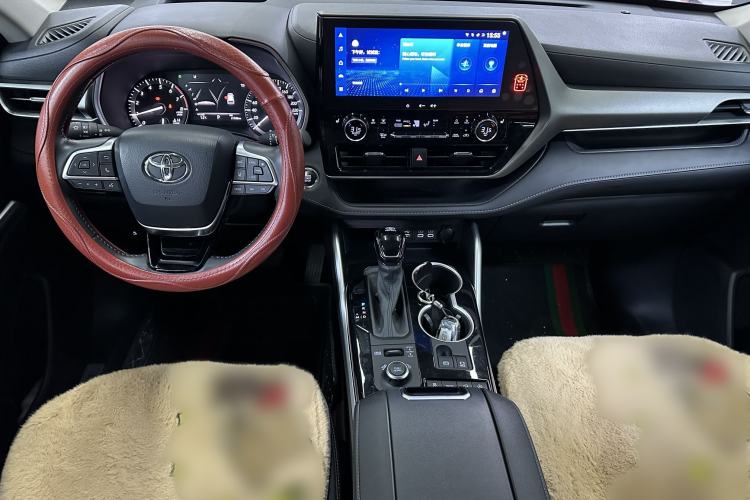 Used Toyota Highlander 2022 380T Four-Wheel Drive Prestige Edition 7-Seater Instrument Cluster