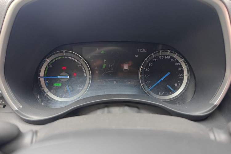 Used Toyota Highlander 2022 Dual-Engine 2.5L Four-Wheel Drive Prestige Version 7 Seats Instrument Cluster