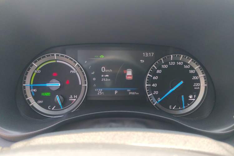 Used Toyota Highlander 2022 Dual-Engine 2.5L 4x4 Elite Edition 7-Seater Instrument Cluster