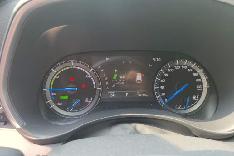 Used Toyota Highlander 2022 Dual-Engine 2.5L Four-Wheel Drive Prestige Version 7 Seats Instrument Cluster