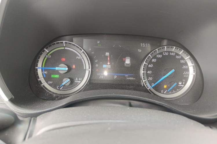 Used Toyota Highlander 2022 Dual-Engine 2.5L Four-Wheel Drive Prestige Version 7 Seats Instrument Cluster