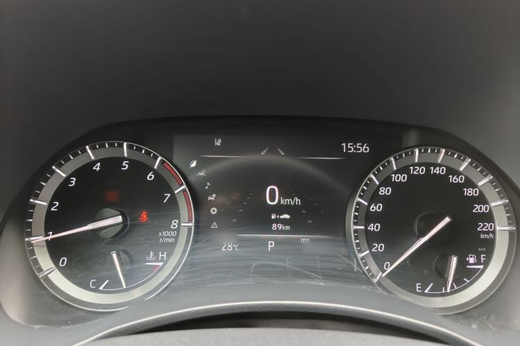 Used Toyota Highlander 2022 380T Four-Wheel Drive Prestige Edition 7-Seater Instrument Cluster