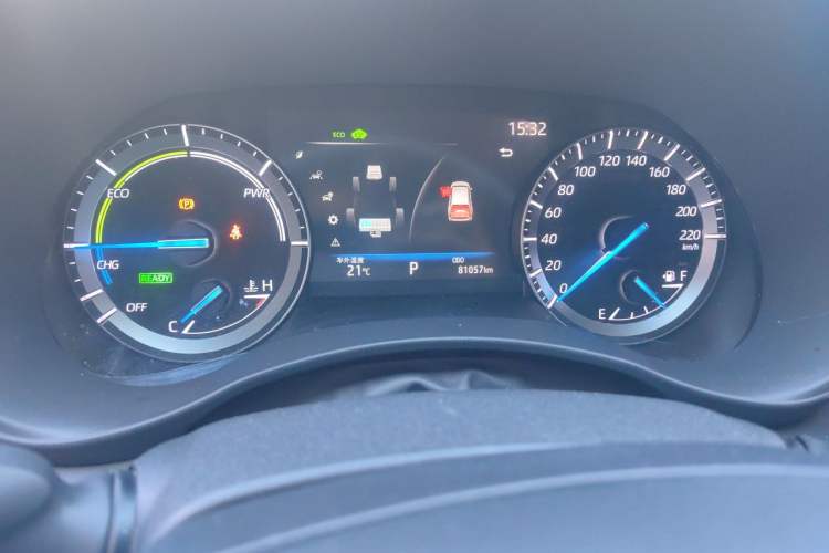 Used Toyota Highlander 2022 Dual-Engine 2.5L Two-Wheel Drive Elite Edition 7-Seater Instrument Cluster