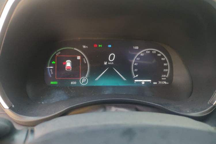 Used Toyota Highlander 2022 Dual-Engine 2.5L Four-Wheel Drive Prestige Version 7 Seats Instrument Cluster