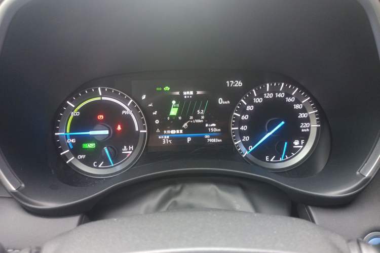 Used Toyota Highlander 2022 Dual-Engine 2.5L Two-Wheel Drive Elite Edition 7-Seater Instrument Cluster