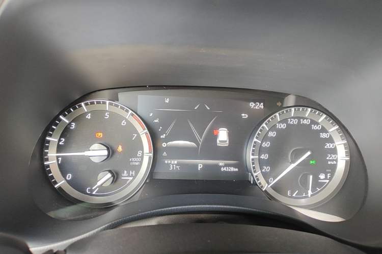 Used Toyota Highlander 2022 380T Four-Wheel Drive Prestige Edition 7-Seater Instrument Cluster