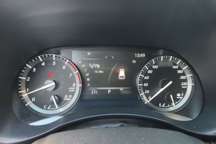 Used Toyota Highlander 2022 380T Four-Wheel Drive Prestige Edition 7-Seater Instrument Cluster