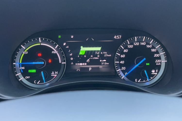 Used Toyota Highlander 2022 Dual-Engine 2.5L Four-Wheel Drive Prestige Version 7 Seats Instrument Cluster