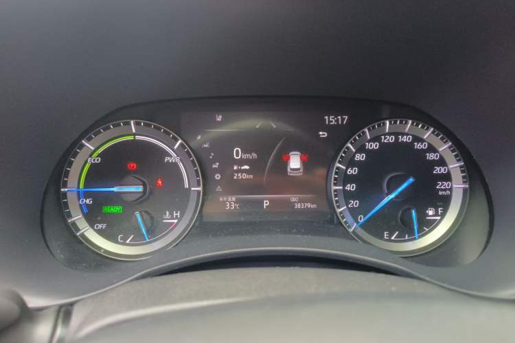 Used Toyota Highlander 2022 Dual-Engine 2.5L Four-Wheel Drive Prestige Version 7 Seats Instrument Cluster