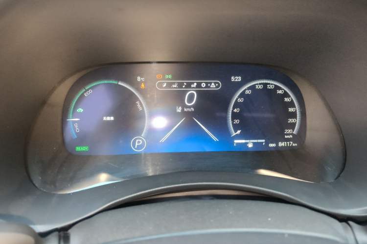 Used Toyota Highlander 2022 Dual-Engine 2.5L Four-Wheel Drive Supreme Edition 7-Seater Instrument Cluster