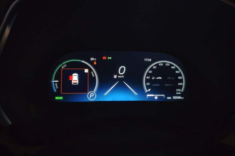 Used Toyota Highlander 2022 Dual-Engine 2.5L Four-Wheel Drive Supreme Edition 7-Seater Instrument Cluster