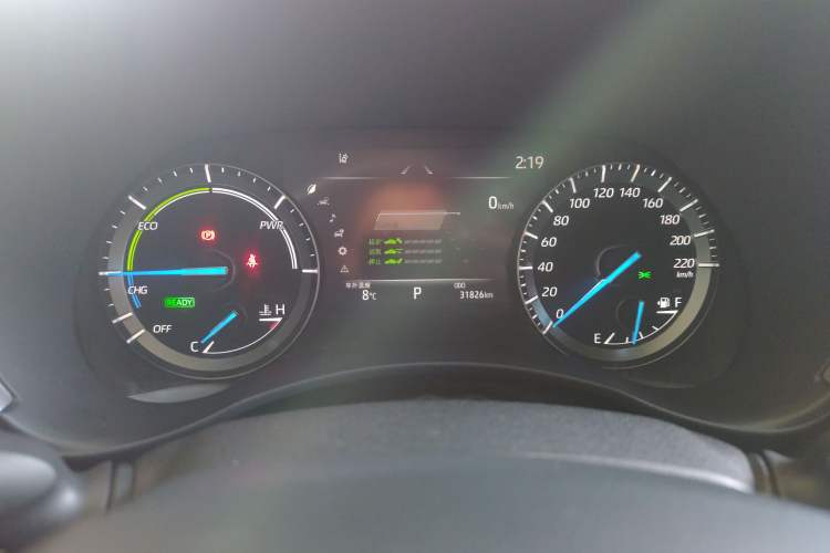 Used Toyota Highlander 2022 Dual-Engine 2.5L Four-Wheel Drive Prestige Version 7 Seats Instrument Cluster