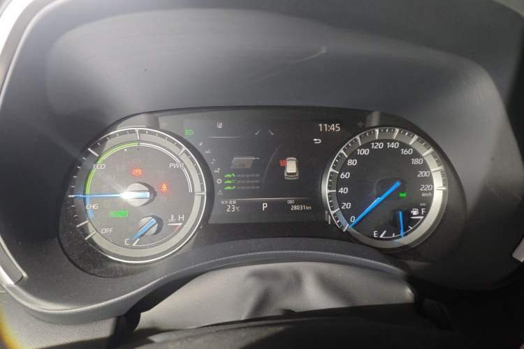 Used Toyota Highlander 2022 Dual-Engine 2.5L Four-Wheel Drive Prestige Version 7 Seats Instrument Cluster