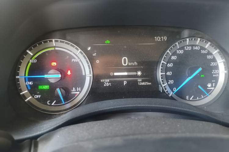 Used Toyota Highlander 2022 Dual-Engine 2.5L 4x4 Elite Edition 7-Seater Instrument Cluster