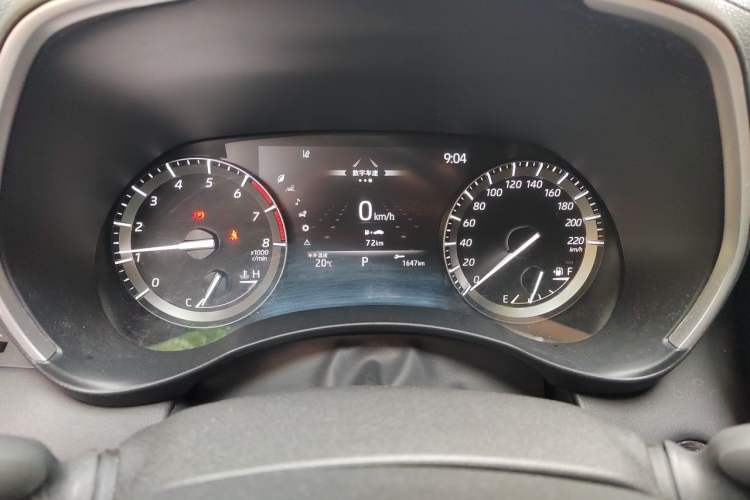 Used Toyota Highlander 2022 380T Four-Wheel Drive Prestige Edition 7-Seater Instrument Cluster