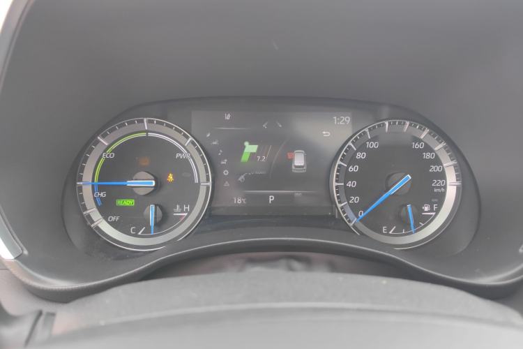 Used Toyota Highlander 2022 Dual-Engine 2.5L Four-Wheel Drive Prestige Version 7 Seats Instrument Cluster