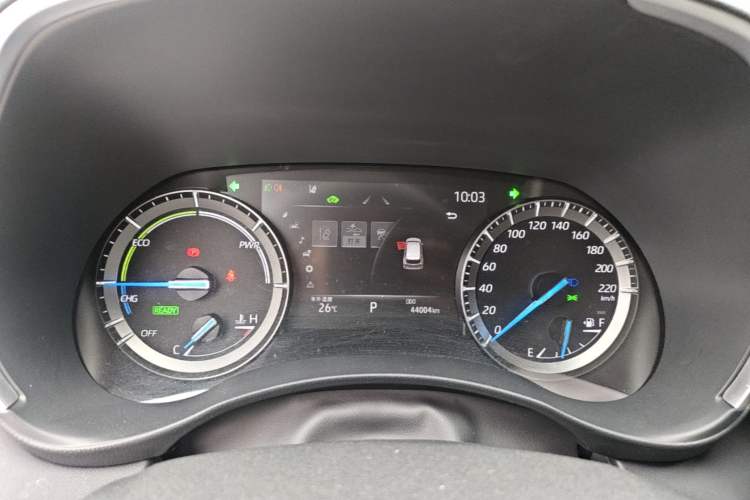 Used Toyota Highlander 2022 Dual-Engine 2.5L Four-Wheel Drive Prestige Version 7 Seats Instrument Cluster