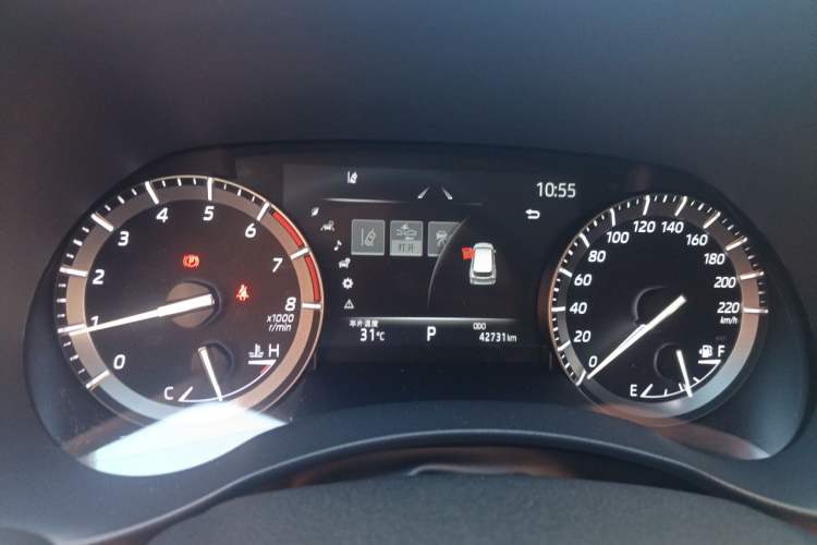 Used Toyota Highlander 2022 380T Four-Wheel Drive Prestige Edition 7-Seater Instrument Cluster