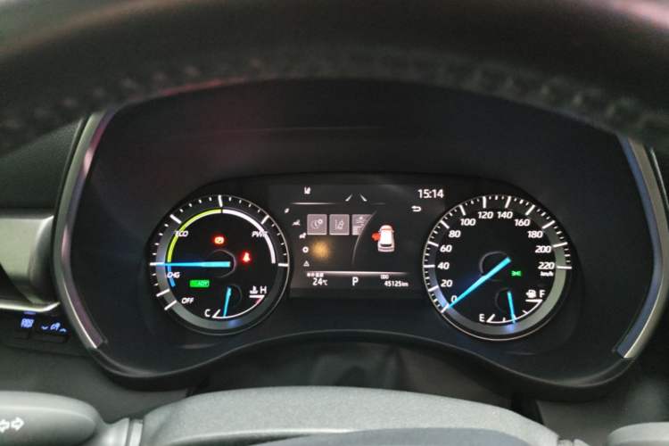Used Toyota Highlander 2022 Dual-Engine 2.5L Four-Wheel Drive Luxury Edition 7 Seats Instrument Cluster