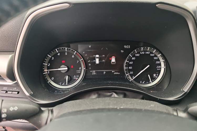 Used Toyota Highlander 2022 380T Four-Wheel Drive Prestige Edition 7-Seater Instrument Cluster