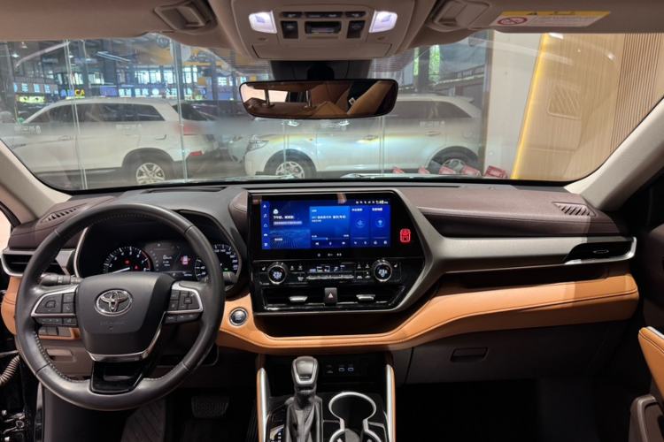 Used Toyota Highlander 2022 380T Four-Wheel Drive Prestige Edition 7-Seater Interior 7