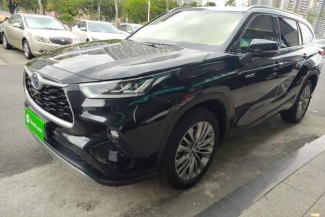 Used Toyota Highlander 2022 Dual-Engine 2.5L Four-Wheel Drive Prestige Version 7 Seats