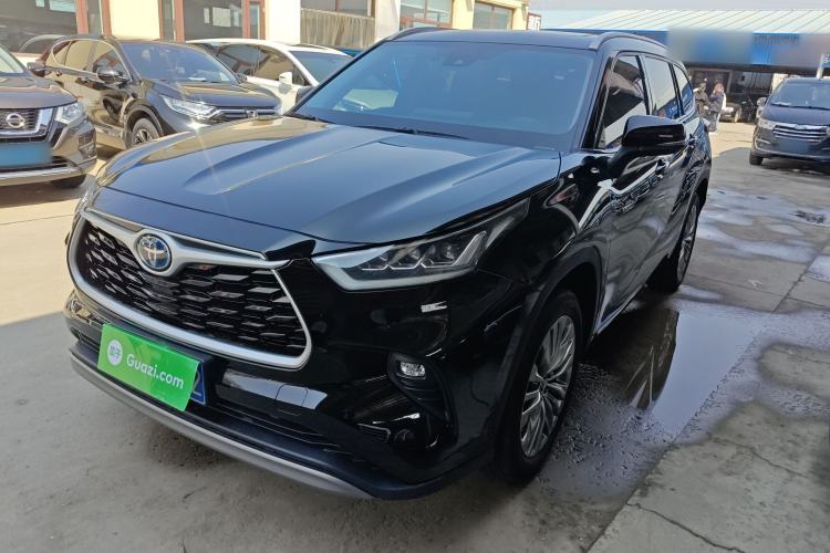 Used Toyota Highlander 2022 Dual-Engine 2.5L Four-Wheel Drive Prestige Version 7 Seats Guazi used car, China used car export, Used car for sale, Used cars, Cheapest cars for sale