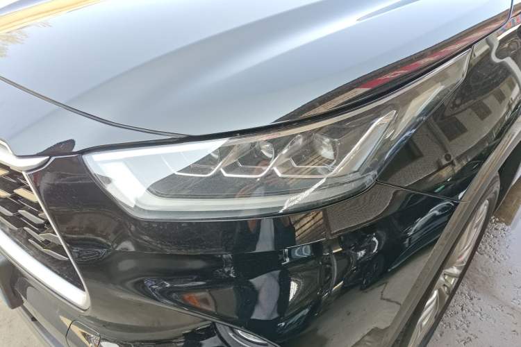 Used Toyota Highlander 2022 Dual-Engine 2.5L Four-Wheel Drive Prestige Version 7 Seats Left Front Headlight