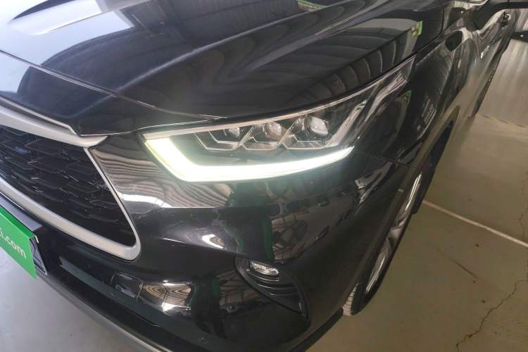 Used Toyota Highlander 2022 Dual-Engine 2.5L Four-Wheel Drive Prestige Version 7 Seats Left Front Headlight
