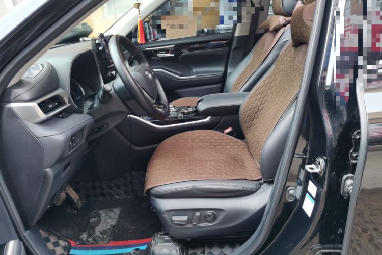 Used Toyota Highlander 2022 Dual-Engine 2.5L Four-Wheel Drive Prestige Version 7 Seats Left Front Seat