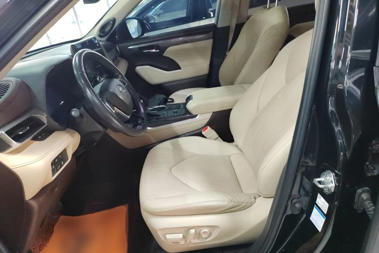 Used Toyota Highlander 2022 Dual-Engine 2.5L Four-Wheel Drive Supreme Edition 7-Seater Left Front Seat