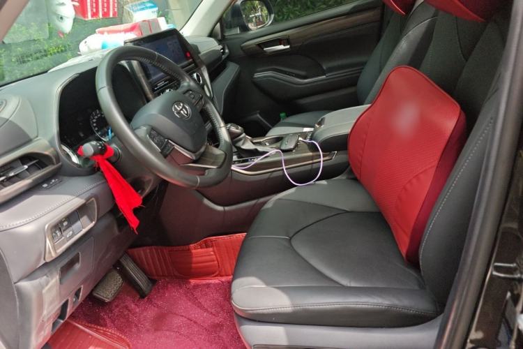 Used Toyota Highlander 2022 Dual-Engine 2.5L Four-Wheel Drive Prestige Version 7 Seats Left Front Seat