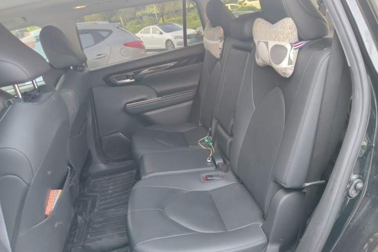 Used Toyota Highlander 2022 Dual-Engine 2.5L Four-Wheel Drive Prestige Version 7 Seats Left Rear Seat