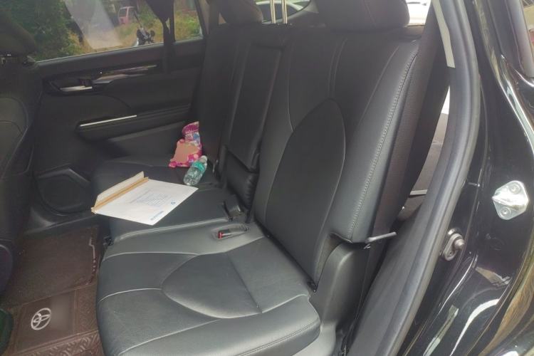 Used Toyota Highlander 2022 Dual-Engine 2.5L Four-Wheel Drive Prestige Version 7 Seats Left Rear Seat