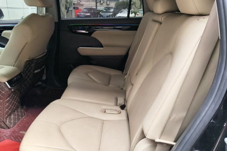 Used Toyota Highlander 2022 Dual-Engine 2.5L Four-Wheel Drive Prestige Version 7 Seats Left Rear Seat