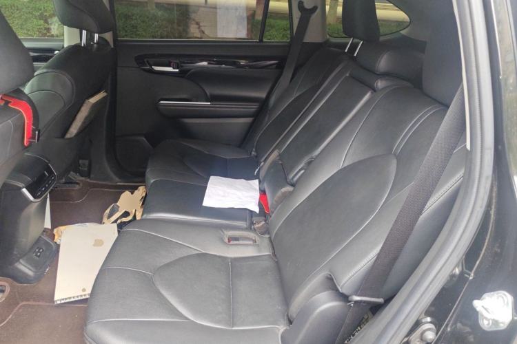Used Toyota Highlander 2022 Dual-Engine 2.5L Four-Wheel Drive Prestige Version 7 Seats Left Rear Seat