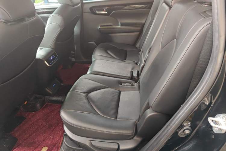 Used Toyota Highlander 2022 Dual-Engine 2.5L Four-Wheel Drive Prestige Version 7 Seats Left Rear Seat