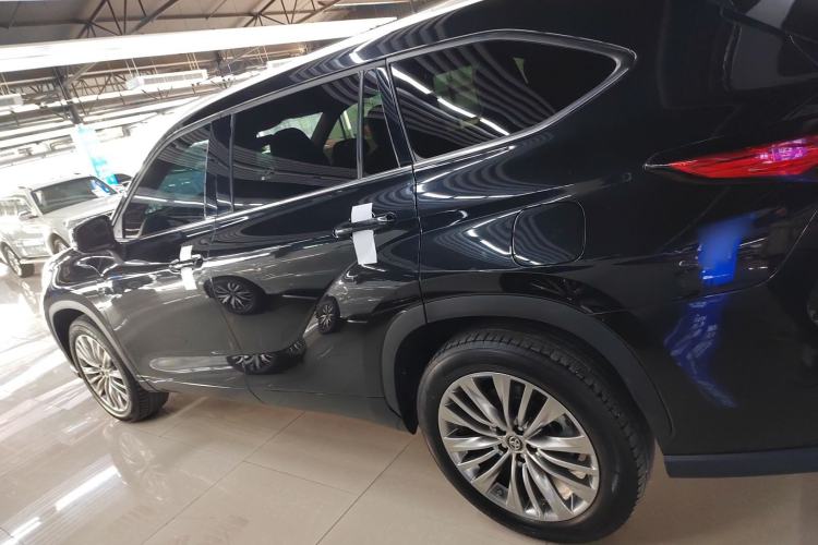 Used Toyota Highlander 2022 380T Four-Wheel Drive Prestige Edition 7-Seater Left Side