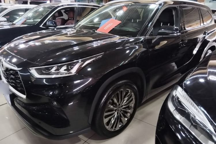 Used Toyota Highlander 2022 380T Four-Wheel Drive Prestige Edition 7-Seater Guazi used car, China used car export, Used car for sale, Used cars, Cheapest cars for sale