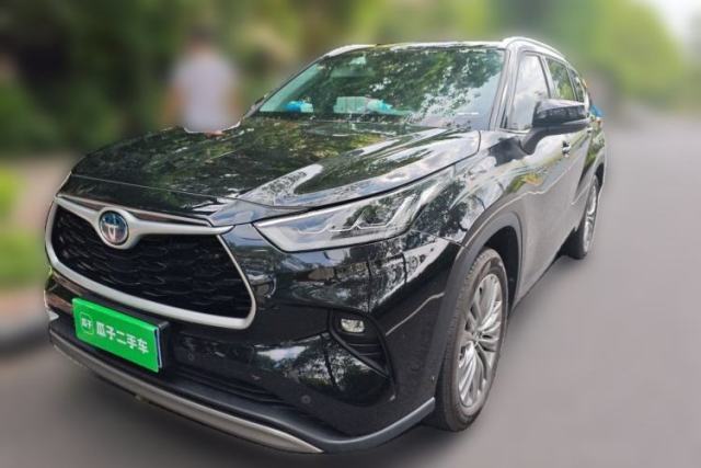 Used Toyota Highlander 2022 Dual-Engine 2.5L Four-Wheel Drive Prestige Version 7 Seats